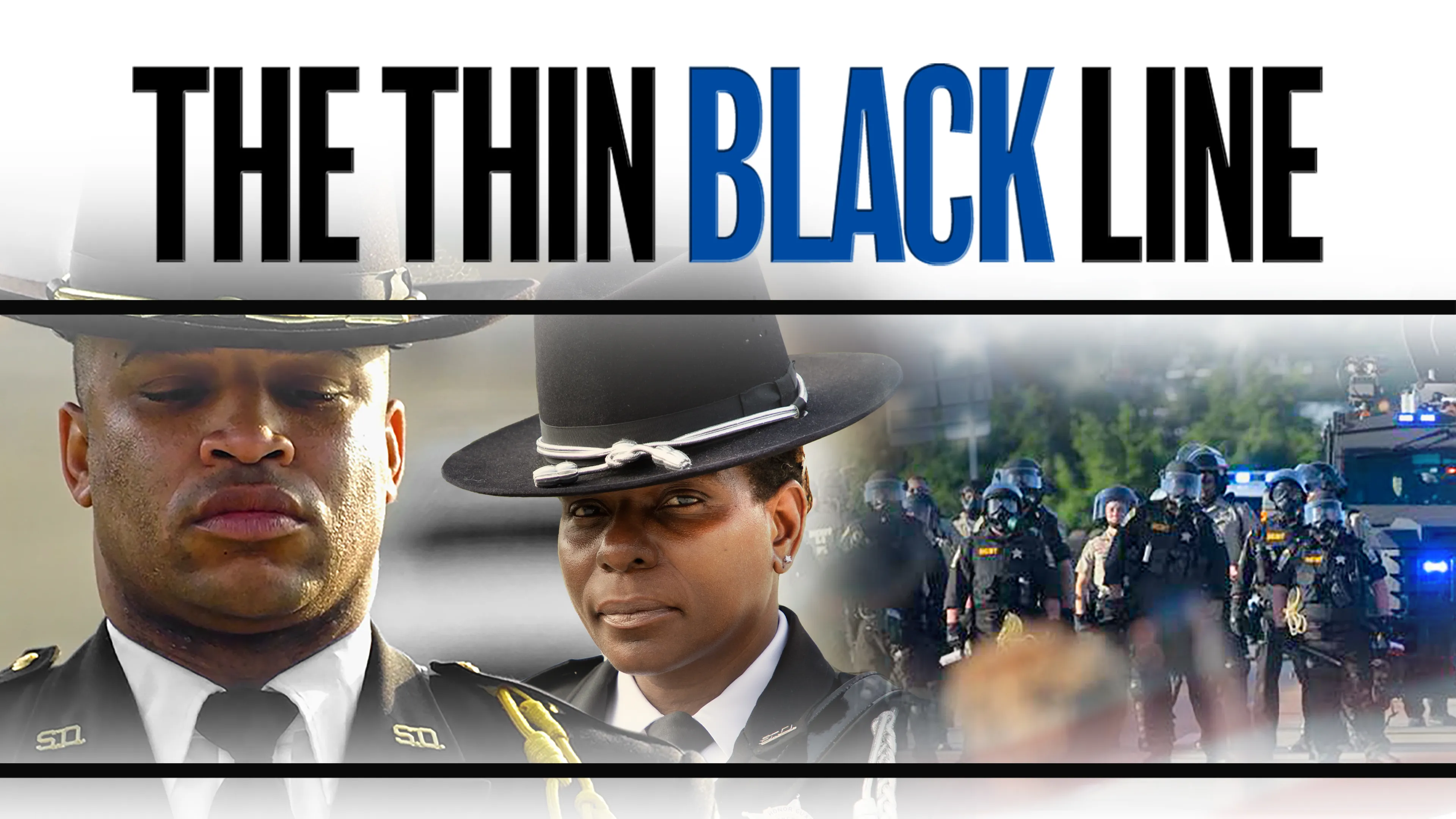 The Thin Black Line poster